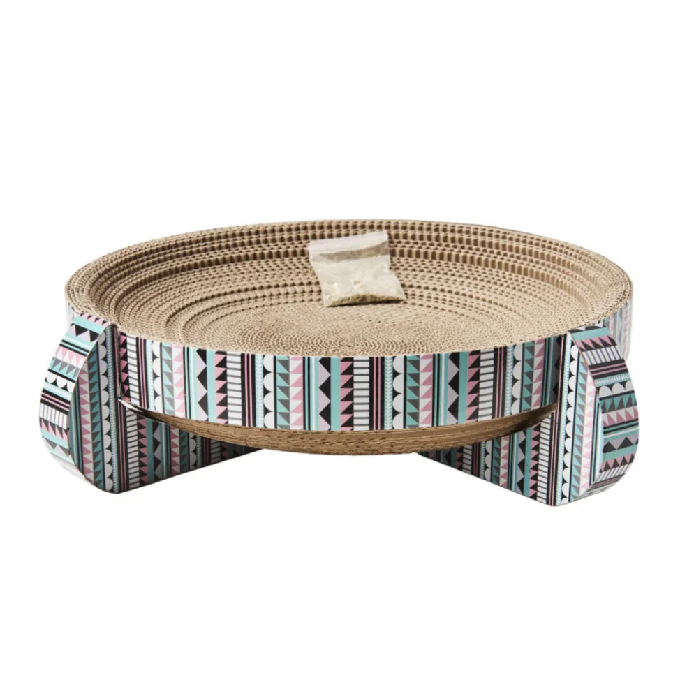 Spot Nest Scratcher 14" For Cats (Assorted Colors)