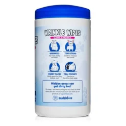 Squishface Cleaning & Protecting Wrinkle Wipes For Dogs (80 wipes)