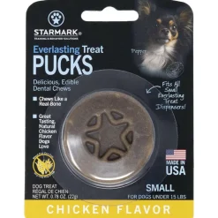Starmark Everlasting Treat PUCKS Chicken Flavor Dental Dog Chews