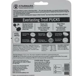Starmark Everlasting Treat PUCKS Chicken Flavor Dental Dog Chews
