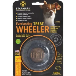Starmark Everlasting Treat Wheeler Tough Dog Chew Toy
