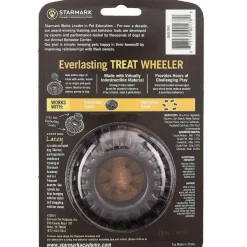 Starmark Everlasting Treat Wheeler Tough Dog Chew Toy