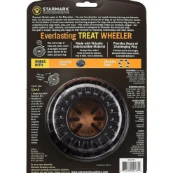 Starmark Everlasting Treat Wheeler Tough Dog Chew Toy