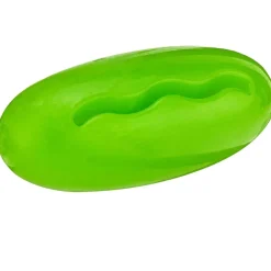 Starmark Pickle Pocket Treat Dispensing Dog Toy, Green/Yellow, One Size