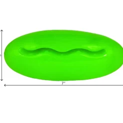 Starmark Pickle Pocket Treat Dispensing Dog Toy, Green/Yellow, One Size