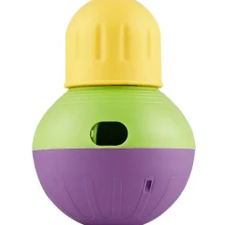 Starmark Treat Dispensing Bob-a-Lot Dog Toy, Small