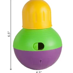 Starmark Treat Dispensing Bob-a-Lot Dog Toy, Small