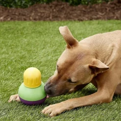 Starmark Treat Dispensing Bob-a-Lot Dog Toy, Small