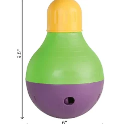 Starmark Treat Dispensing Bob-a-Lot Dog Toy, Small