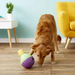 Starmark Treat Dispensing Bob-a-Lot Dog Toy, Small