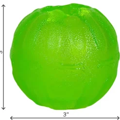 Starmark Treat Dispensing Chew Ball Tough Dog Toy