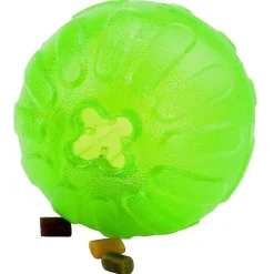 Starmark Treat Dispensing Chew Ball Tough Dog Toy