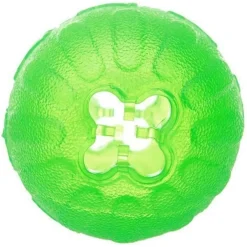 Starmark Treat Dispensing Chew Ball Tough Dog Toy