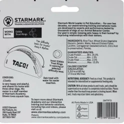 Starmark Treat Ringer Taco Dispenser Dog Toy