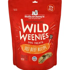 Stella & Chewy's Beef Wild Weenies Freeze-Dried Raw Dog Treats
