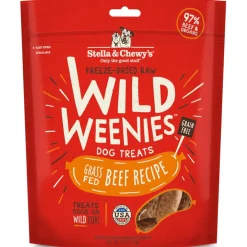 Stella & Chewy's Beef Wild Weenies Freeze-Dried Raw Dog Treats