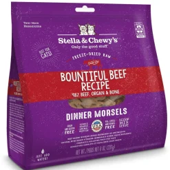 Stella & Chewy's Bountiful Beef Dinner Morsels Freeze-Dried Raw Food for Cats