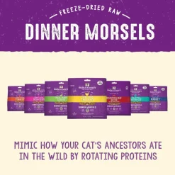 Stella & Chewy's Bountiful Beef Dinner Morsels Freeze-Dried Raw Food for Cats