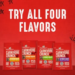 Stella & Chewy's Carnivore Crunch Cage-Free Chicken Recipe Freeze-Dried Raw Dog Treats (3.25 oz)