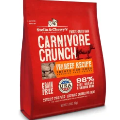 Stella & Chewy's Carnivore Crunch Grass-Fed Beef Recipe Freeze-Dried Raw Dog Treats (3.25 oz)