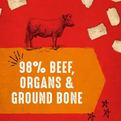 Stella & Chewy's Carnivore Crunch Grass-Fed Beef Recipe Freeze-Dried Raw Dog Treats (3.25 oz)
