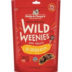 Stella & Chewy's Chicken Wild Weenies Freeze-Dried Raw Dog Treats
