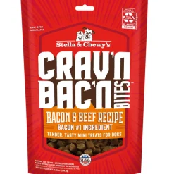 Stella & Chewy's Crav'n Bac'n Bites Bacon & Beef Recipe Dog Treats (8.25 oz)