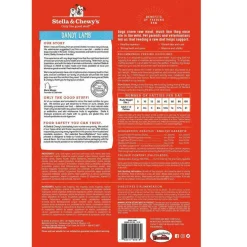 Stella & Chewy's Dandy Lamb Dinner Patties Freeze-Dried Raw Food For Dogs