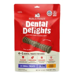 Stella & Chewy's Dental Delights 4-in-1 Dental Treats for Dogs
