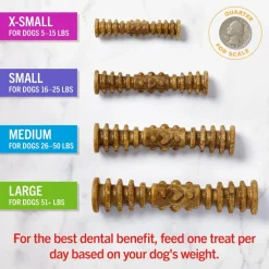 Stella & Chewy's Dental Delights 4-in-1 Dental Treats for Dogs
