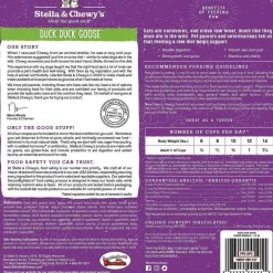 Stella & Chewy's Duck Duck Goose Dinner Morsels Freeze-Dried Raw Food For Cats