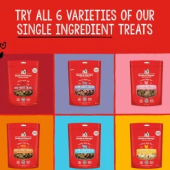 Stella & Chewy's Free-Dried Chicken Hearts Dog Treats