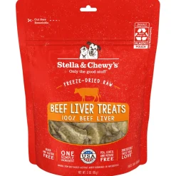 Stella & Chewy's Freeze-Dried Beef Liver Treats For Dogs (3 oz)