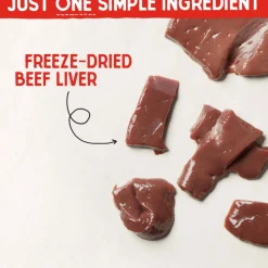 Stella & Chewy's Freeze-Dried Beef Liver Treats For Dogs (3 oz)