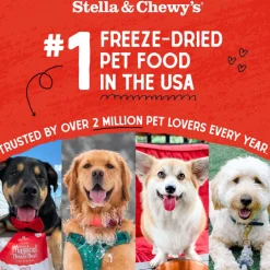 Stella & Chewy's Freeze-Dried Lamb Liver Treats For Dogs (3 oz)