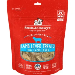 Stella & Chewy's Freeze-Dried Lamb Liver Treats For Dogs (3 oz)