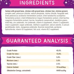 Stella & Chewy's Marie’s Magical Dinner Dust Wild Caught Salmon & Cage Free Chicken Recipe Freeze-Dried Cat Food Topper (7 oz)