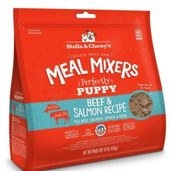 Stella & Chewy's Perfectly Beef & Salmon Meal Mixers Freeze-Dried Raw Topper For Puppies (18 oz)