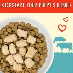 Stella & Chewy's Perfectly Beef & Salmon Meal Mixers Freeze-Dried Raw Topper For Puppies (18 oz)
