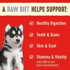 Stella & Chewy's Perfectly Puppy Chicken & Salmon Dinner Patties Freeze-Dried Raw Food