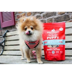 Stella & Chewy's Perfectly Puppy Chicken & Salmon Dinner Patties Freeze-Dried Raw Food