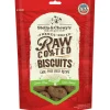 Stella & Chewy's Raw Coated Biscuits Cage-Free Duck Recipe Crunchy Dog Treats (9 oz)