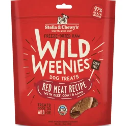 Stella & Chewy's Red Meat Wild Weenies Freeze-Dried Raw Dog Treats (3.25 oz)