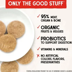 Stella & Chewy's Simply Venison Dinner Patties Freeze-Dried Raw Food For Dogs