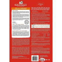 Stella & Chewy's Stella's Super Beef Dinner Patties Freeze-Dried Raw Food For Dogs