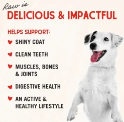Stella & Chewy's Venison Blend Dinner Patties Freeze-Dried Raw Food for Dogs