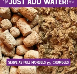 Stella & Chewy's Yummy Lickin' Salmon & Chicken Dinner Morsels Freeze-Dried Raw Food for Cats