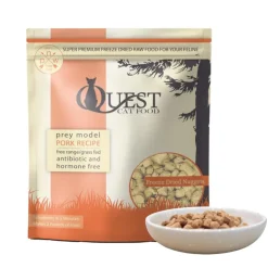 Steve's Real Food Quest Pork Recipe Freeze-Dried Cat Food (10 oz)