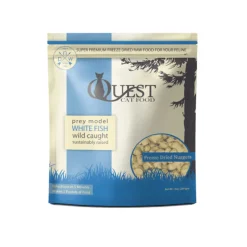 Steve's Real Food Quest White Fish Recipe Freeze-Dried Cat Food (10 oz)