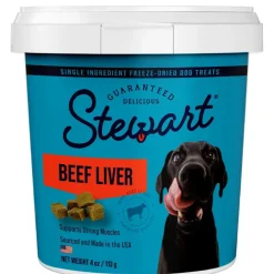 Stewart Beef Liver Freeze-Dried Treats For Dogs